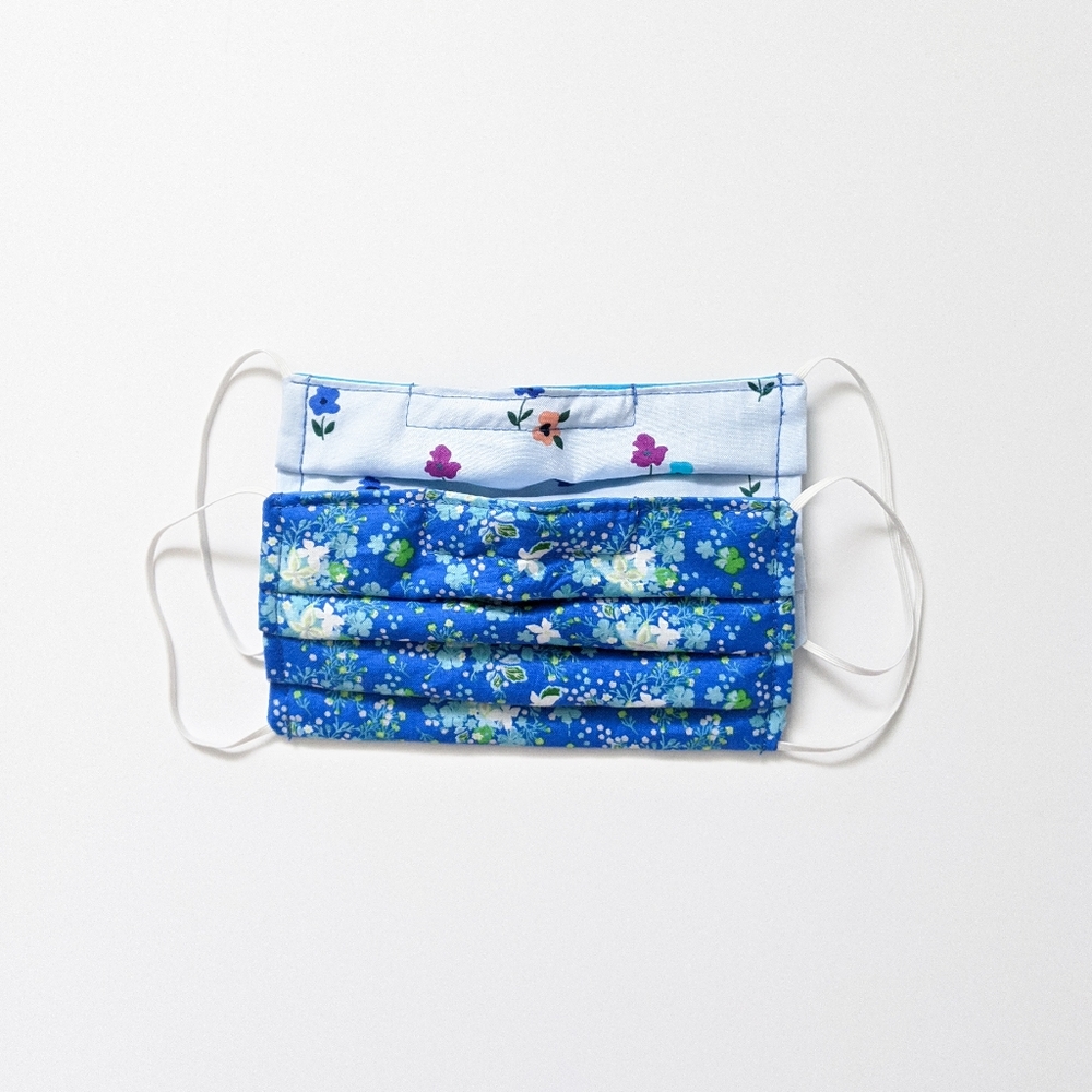 SET 2 masks - Blue Tones, Large